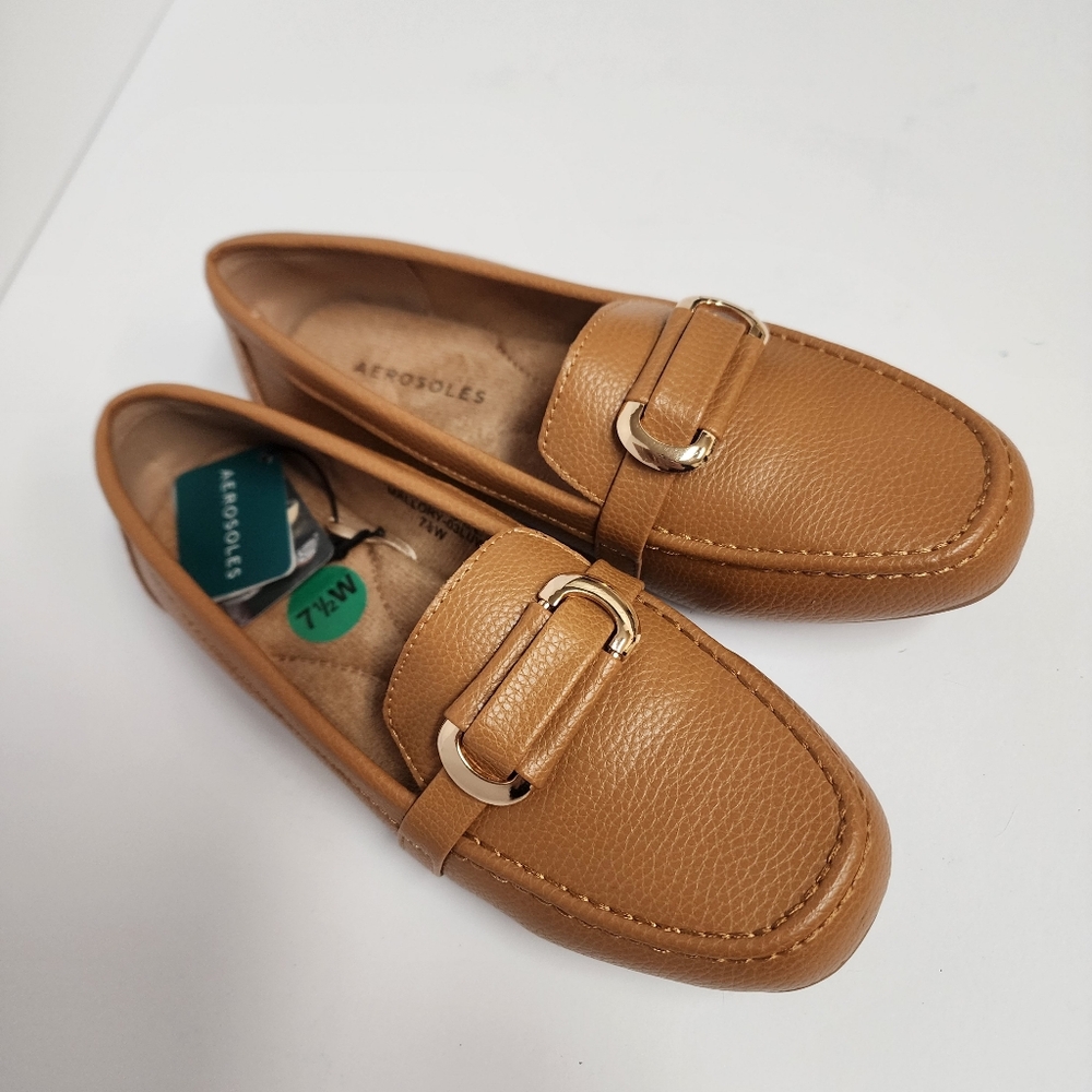 Aerosoles  Loafers for Women Cognac sz 7W